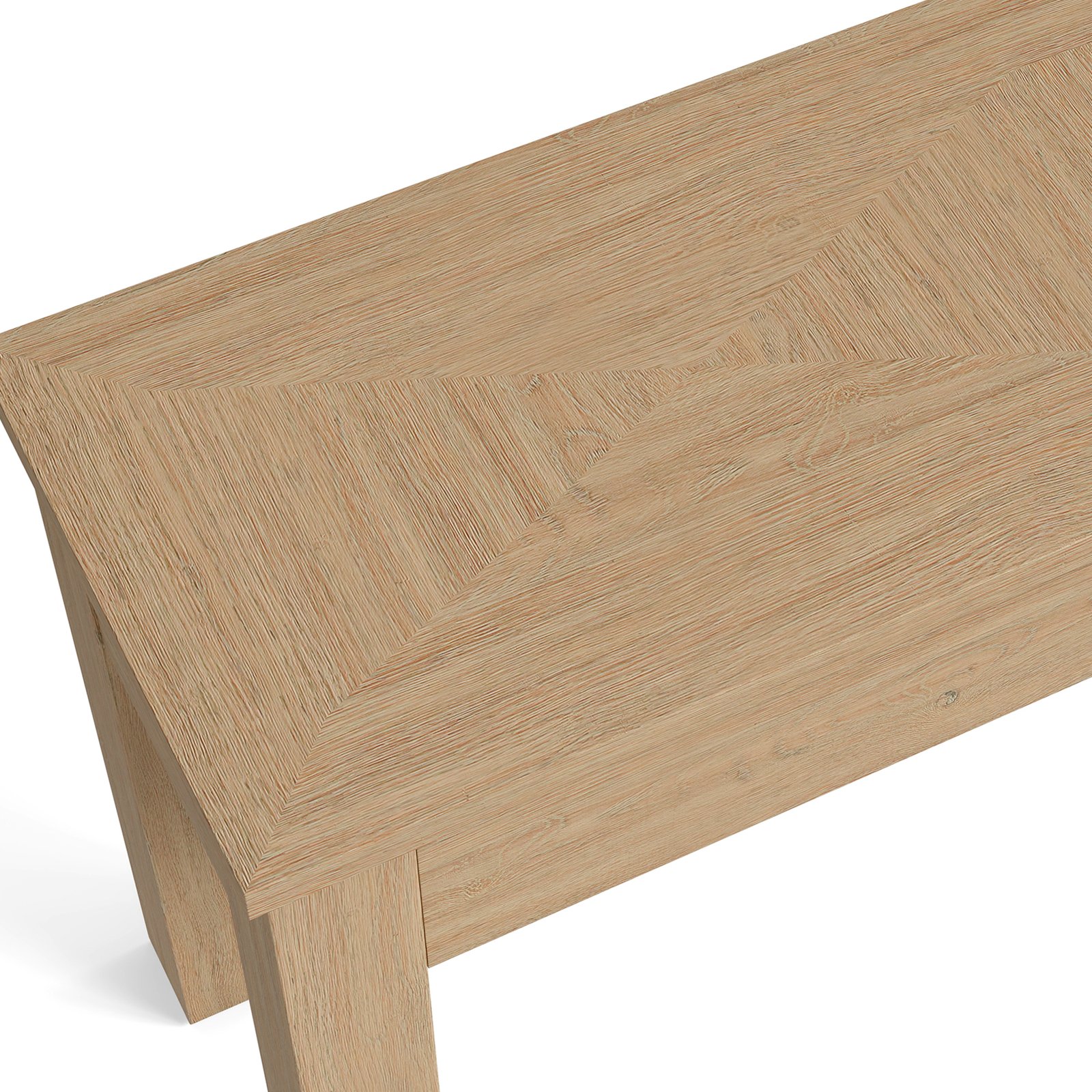 Modern Oak Console Table with 2 Drawers for Entryway, Hallway & Living Room - Image 6