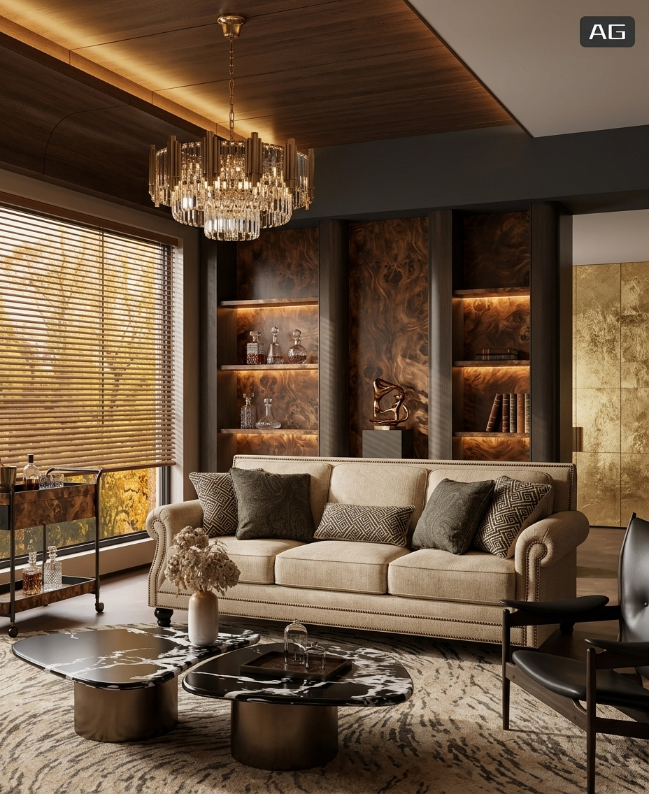 American Style Upholstered Solid Wood Sofa Set | Custom Fabric Living Room Sofa Manufacturer - Image 3