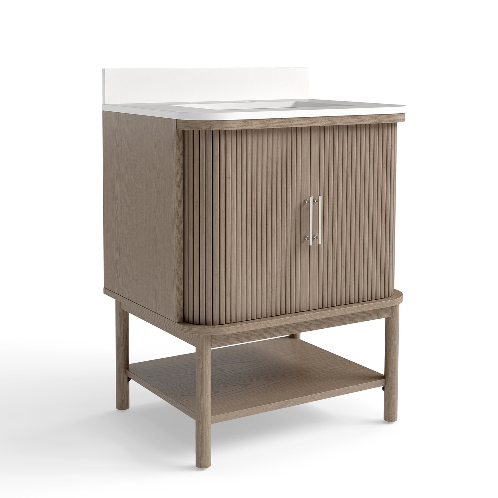 Modern Bathroom Vanity Manufacturer | Freestanding & Wall-Mounted Vanity with Engineered Stone Countertop - Image 6