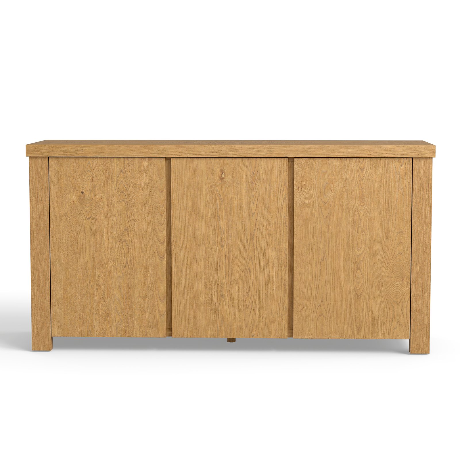 Mid-Century Oak Sideboard Buffet Cabinet with 4 Doors | OEM & Wholesale Furniture Supplie - Image 2