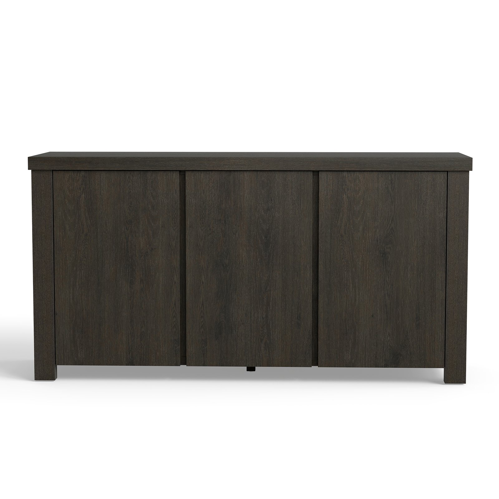 Mid-Century Oak Sideboard Buffet Cabinet with 4 Doors | OEM & Wholesale Furniture Supplie - Image 3