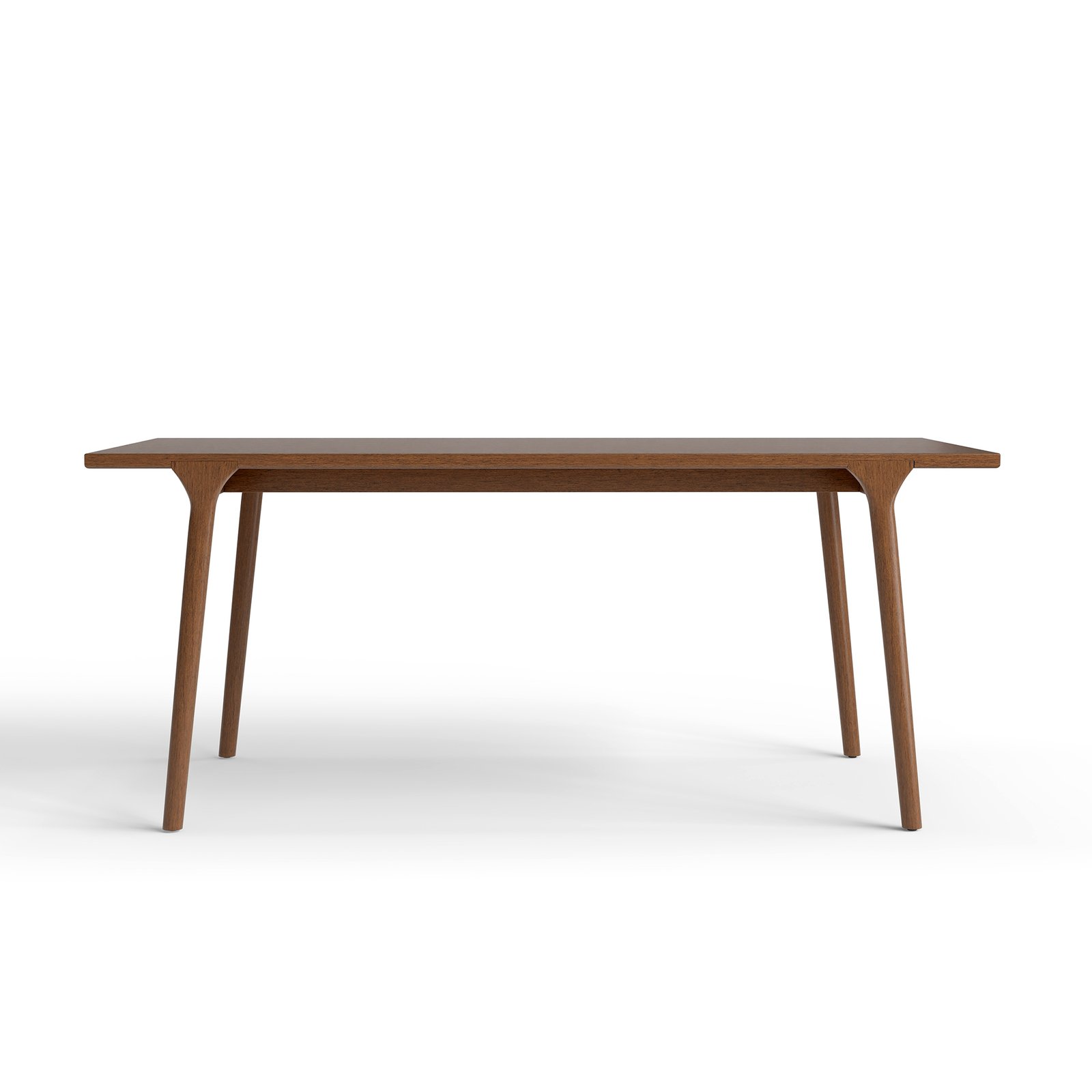 72“”Mid-Century Modern Solid Wood Dining Table for 4–8 People | OEM & Wholesale Manufacturer - Image 2