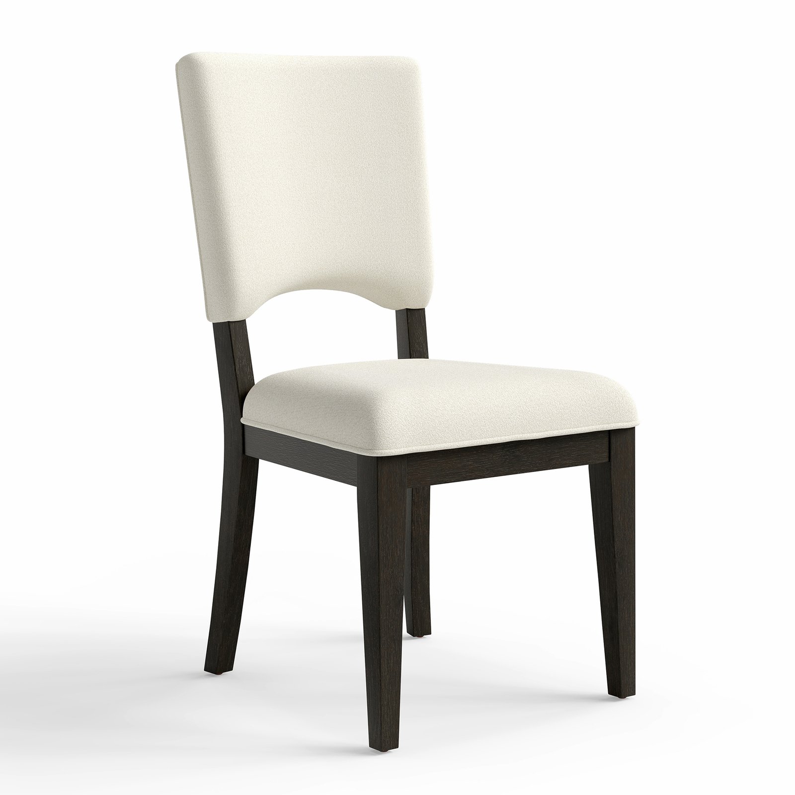 Modern Teddy Fleece Dining Chair with Solid Wood Frame | Wholesale Dining Chair Supplier - Image 4